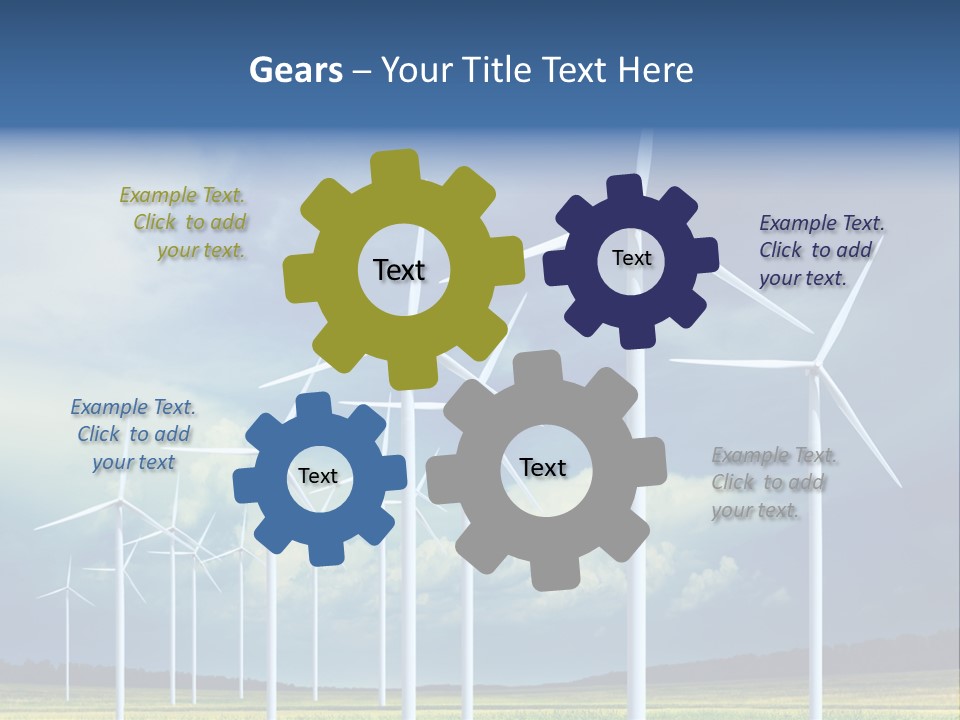 Field Generator Sustainability PowerPoint Template