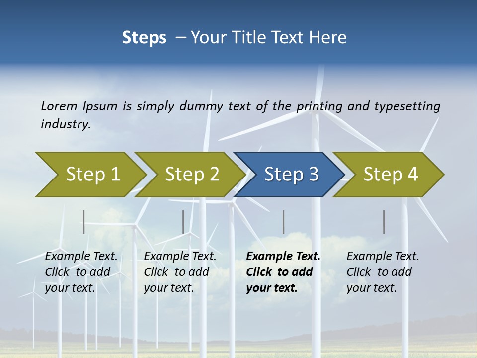 Field Generator Sustainability PowerPoint Template