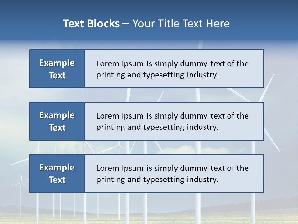 Field Generator Sustainability PowerPoint Template