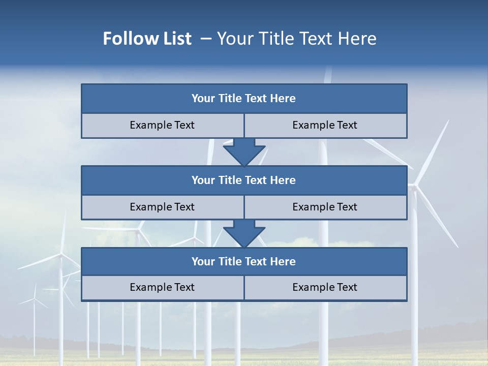 Field Generator Sustainability PowerPoint Template