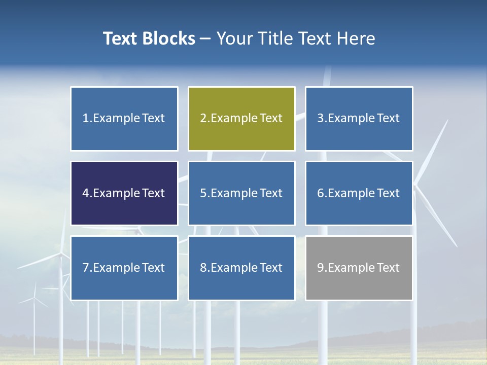 Field Generator Sustainability PowerPoint Template