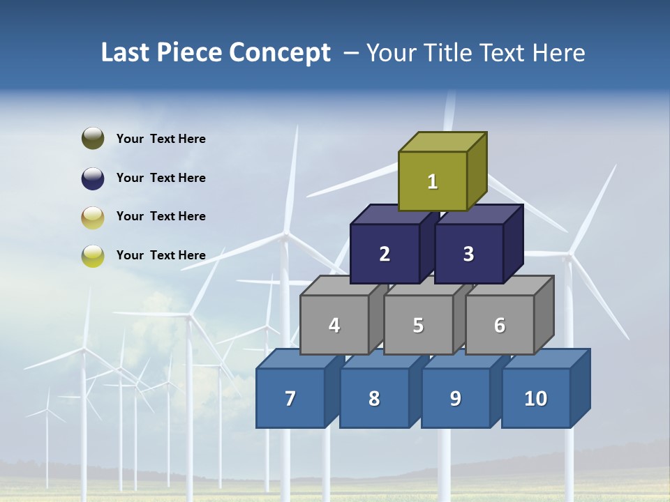 Field Generator Sustainability PowerPoint Template