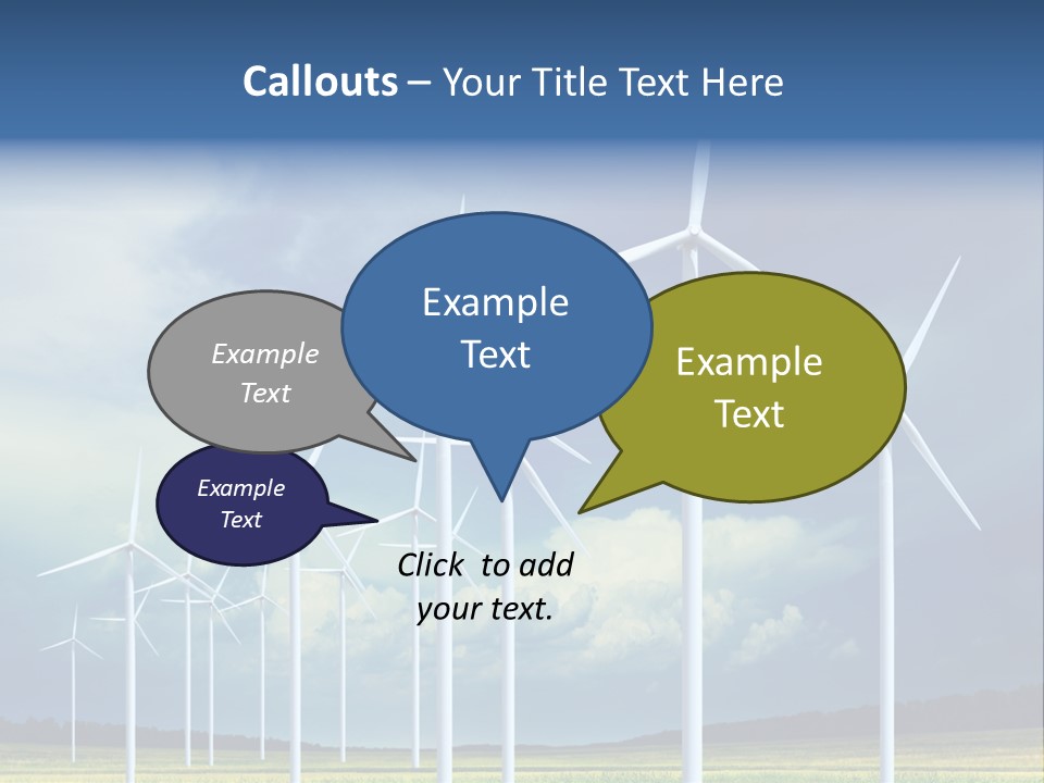 Field Generator Sustainability PowerPoint Template