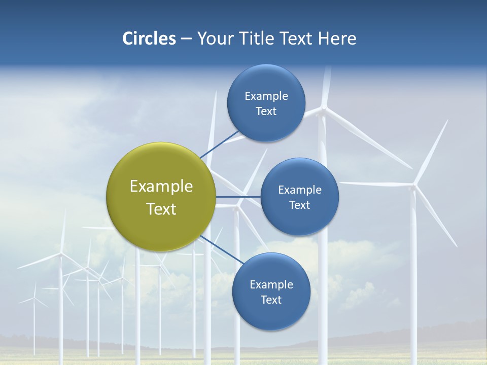 Field Generator Sustainability PowerPoint Template