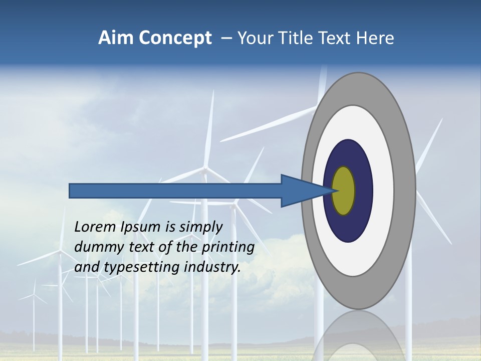 Field Generator Sustainability PowerPoint Template