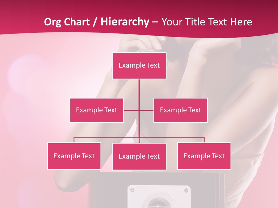 Nightclub Cocktail Model PowerPoint Template