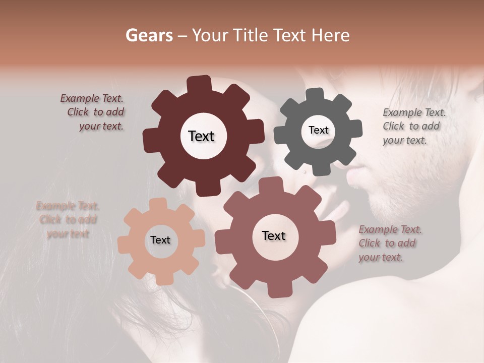 Li Ten Team Happy PowerPoint Template