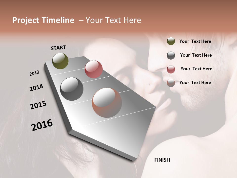 Li Ten Team Happy PowerPoint Template
