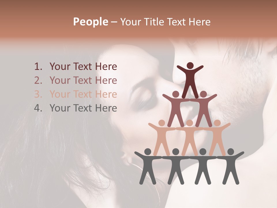 Li Ten Team Happy PowerPoint Template