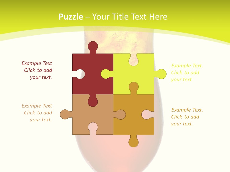 Liquor Background Drink PowerPoint Template