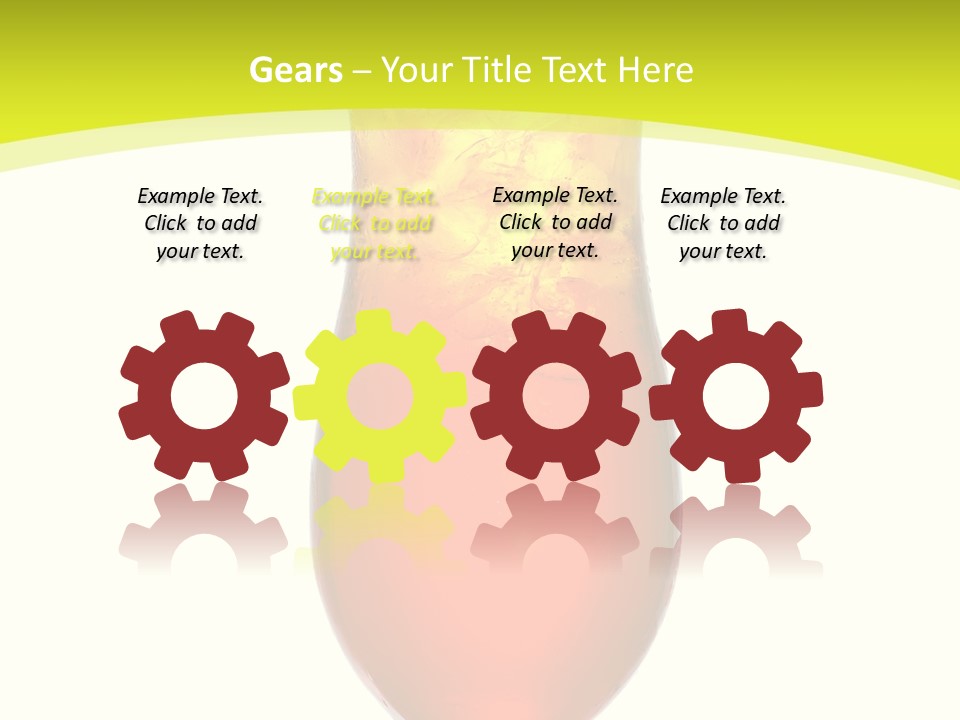 Liquor Background Drink PowerPoint Template