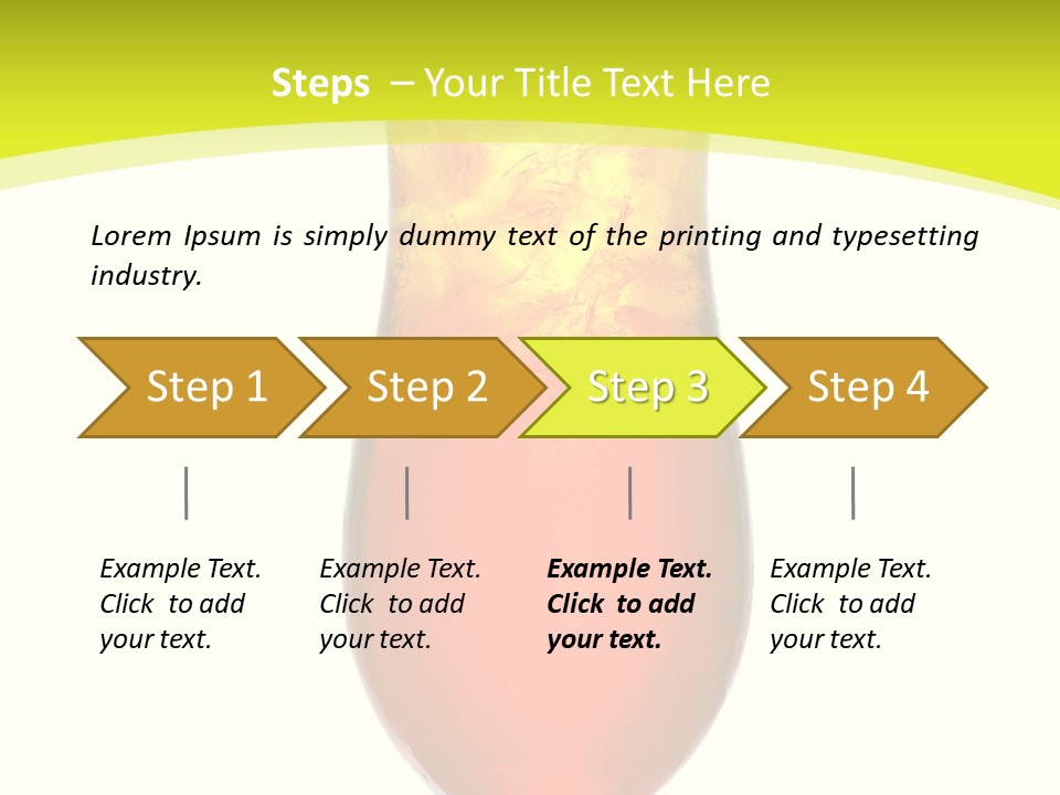 Liquor Background Drink PowerPoint Template