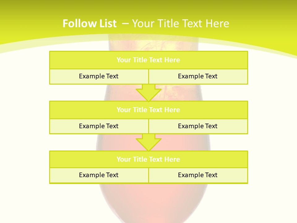 Liquor Background Drink PowerPoint Template