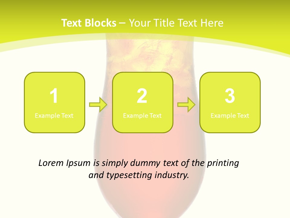 Liquor Background Drink PowerPoint Template