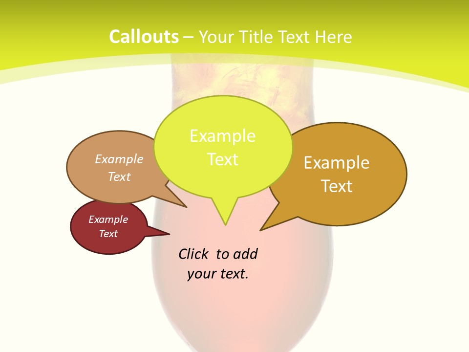 Liquor Background Drink PowerPoint Template