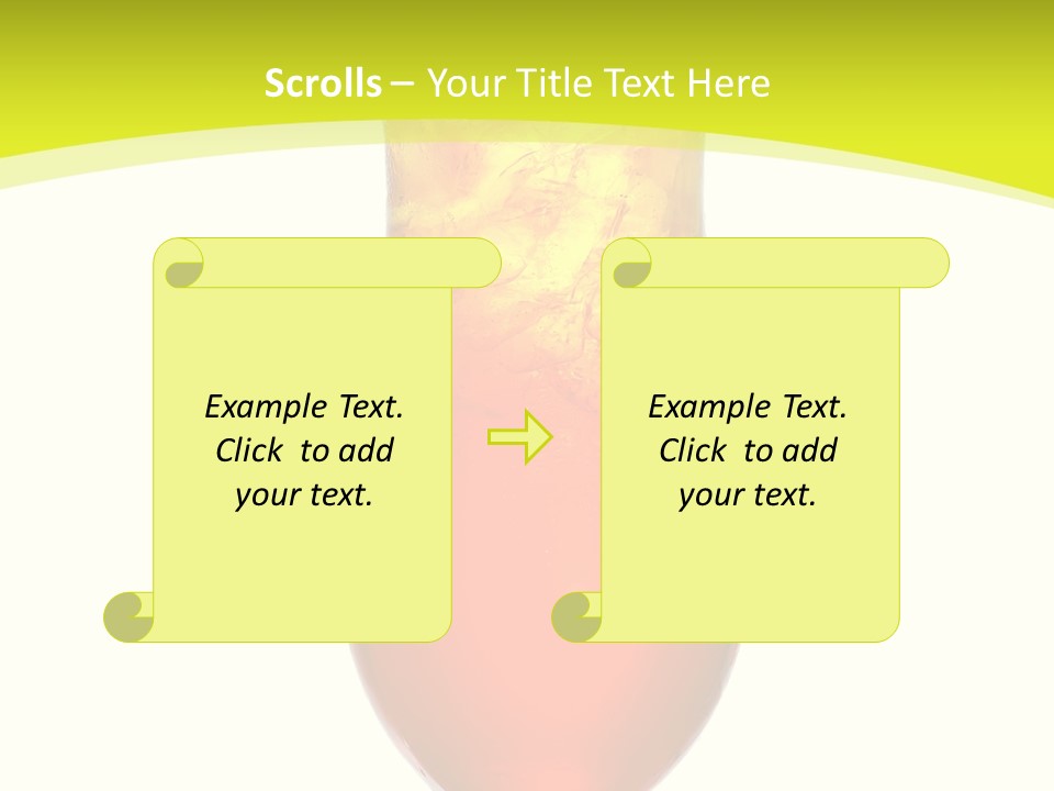 Liquor Background Drink PowerPoint Template