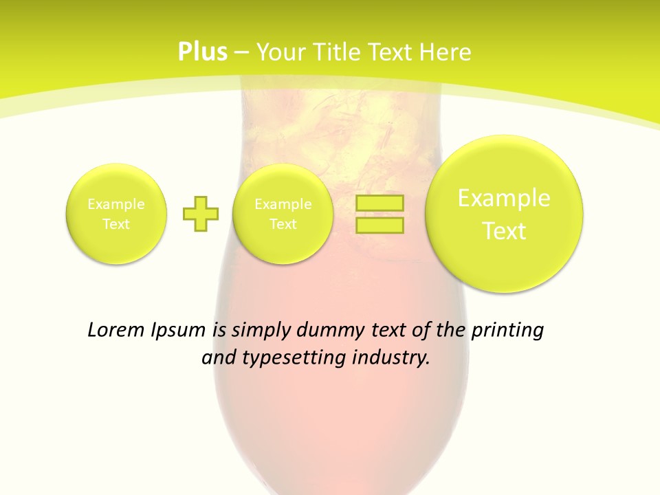 Liquor Background Drink PowerPoint Template