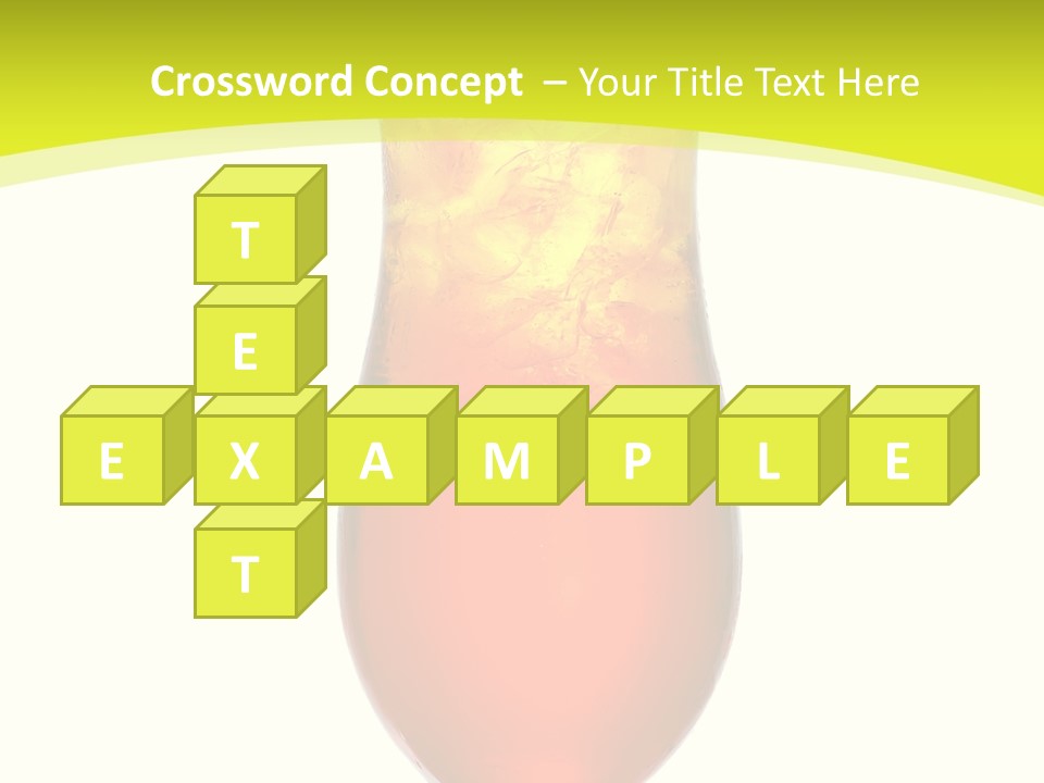 Liquor Background Drink PowerPoint Template