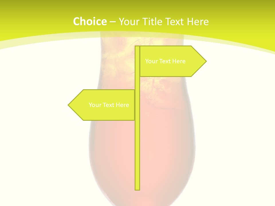 Liquor Background Drink PowerPoint Template