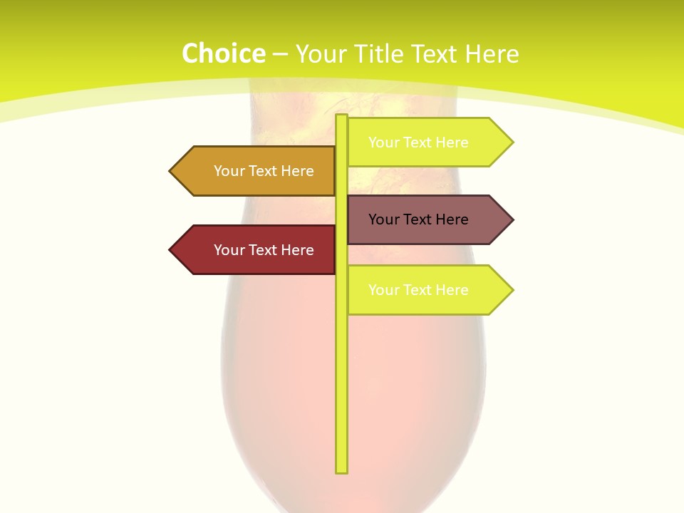 Liquor Background Drink PowerPoint Template