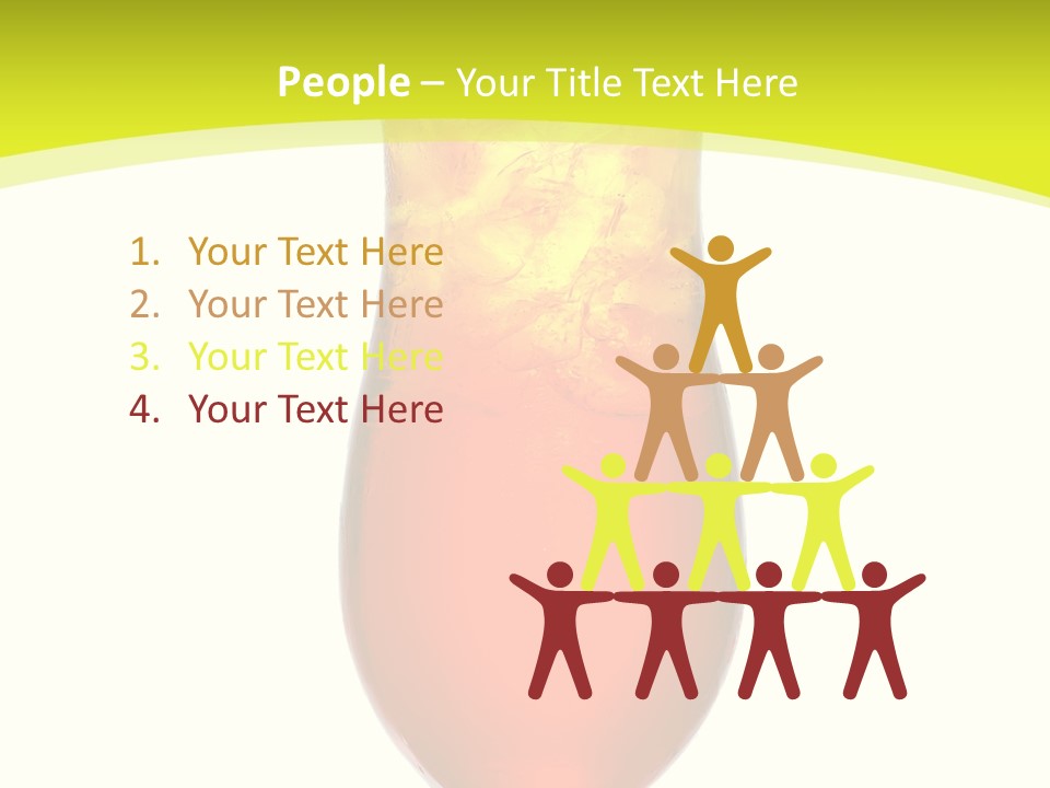 Liquor Background Drink PowerPoint Template