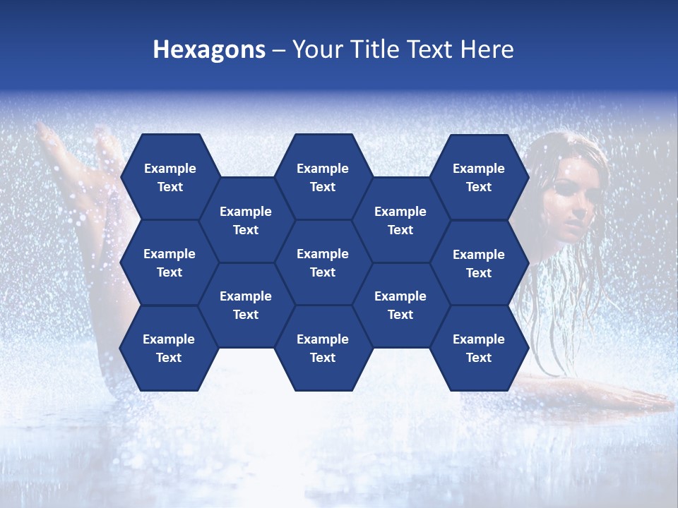 Drops Young Shine PowerPoint Template