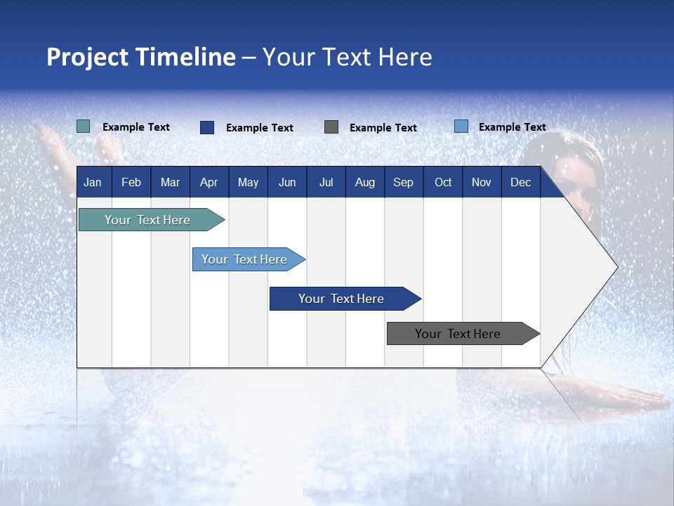 Drops Young Shine PowerPoint Template