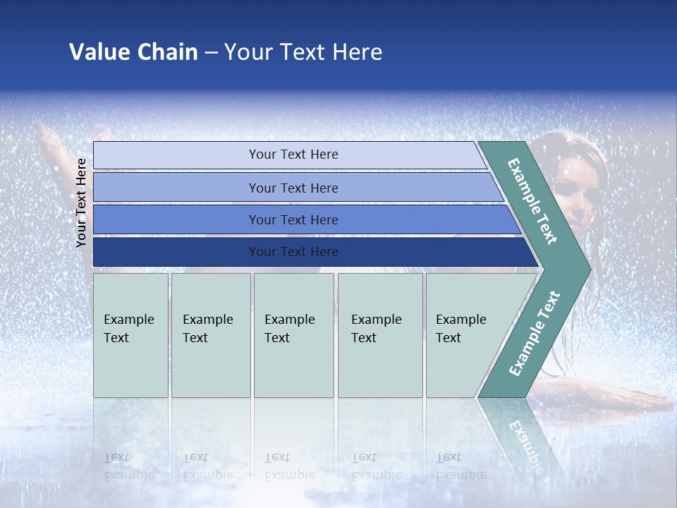 Drops Young Shine PowerPoint Template