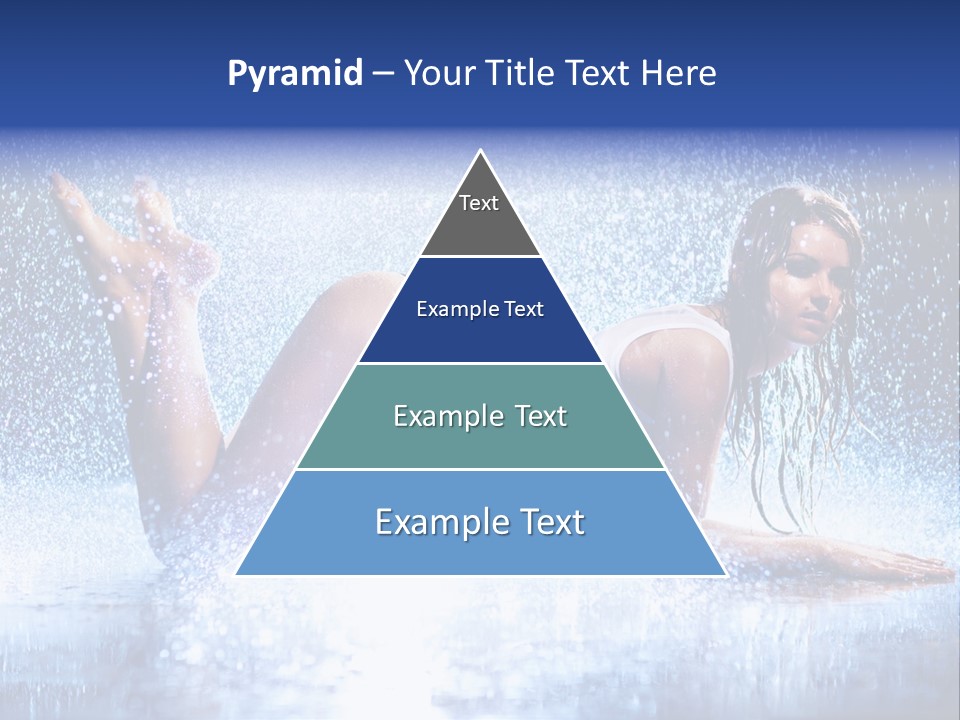 Drops Young Shine PowerPoint Template