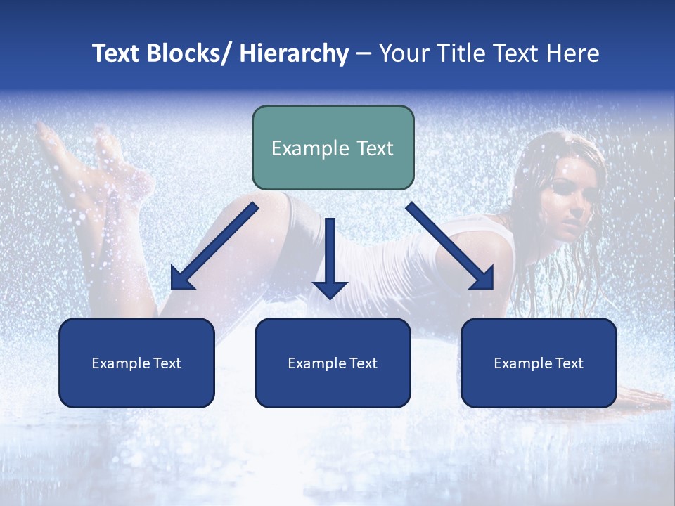 Drops Young Shine PowerPoint Template