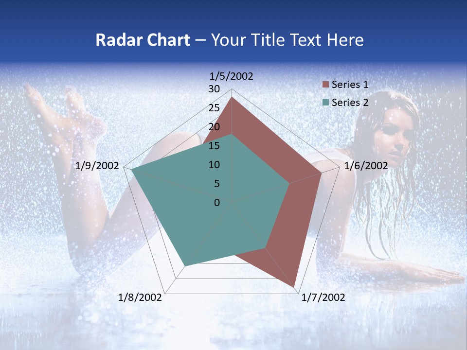 Drops Young Shine PowerPoint Template