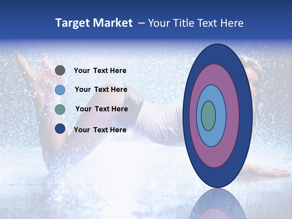 Drops Young Shine PowerPoint Template