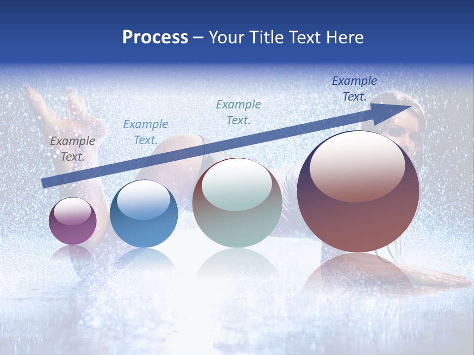 Drops Young Shine PowerPoint Template