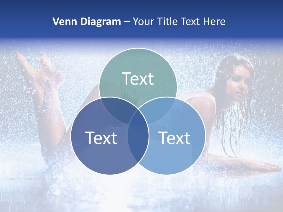 Drops Young Shine PowerPoint Template