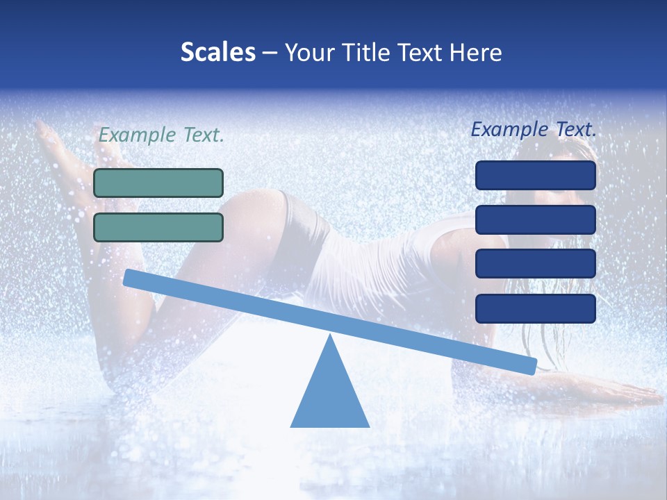 Drops Young Shine PowerPoint Template