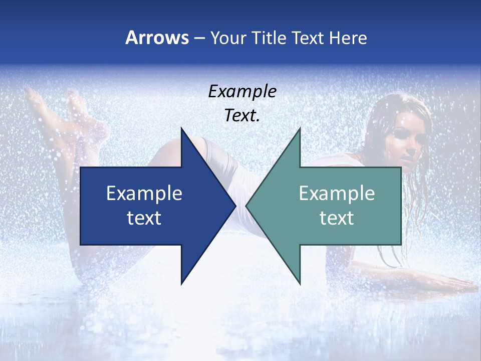 Drops Young Shine PowerPoint Template