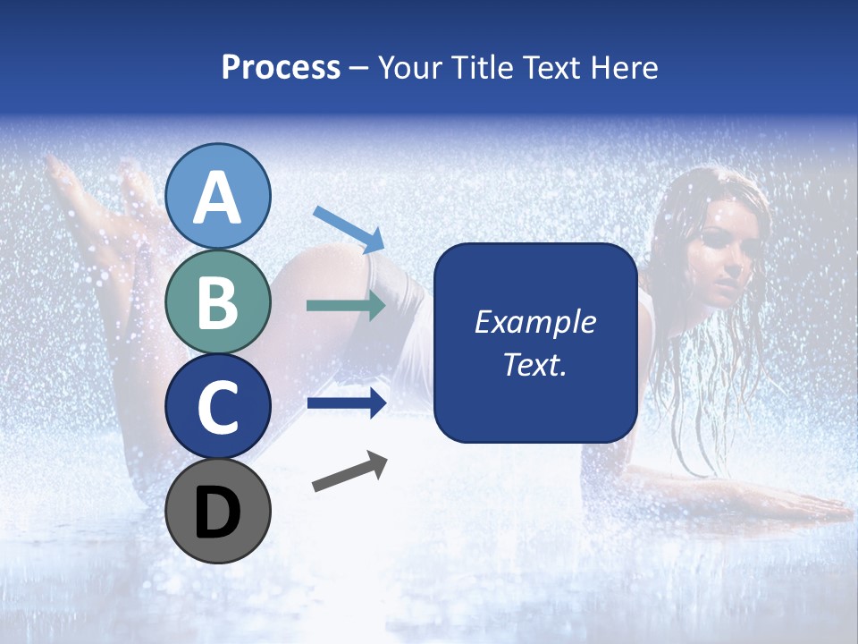 Drops Young Shine PowerPoint Template