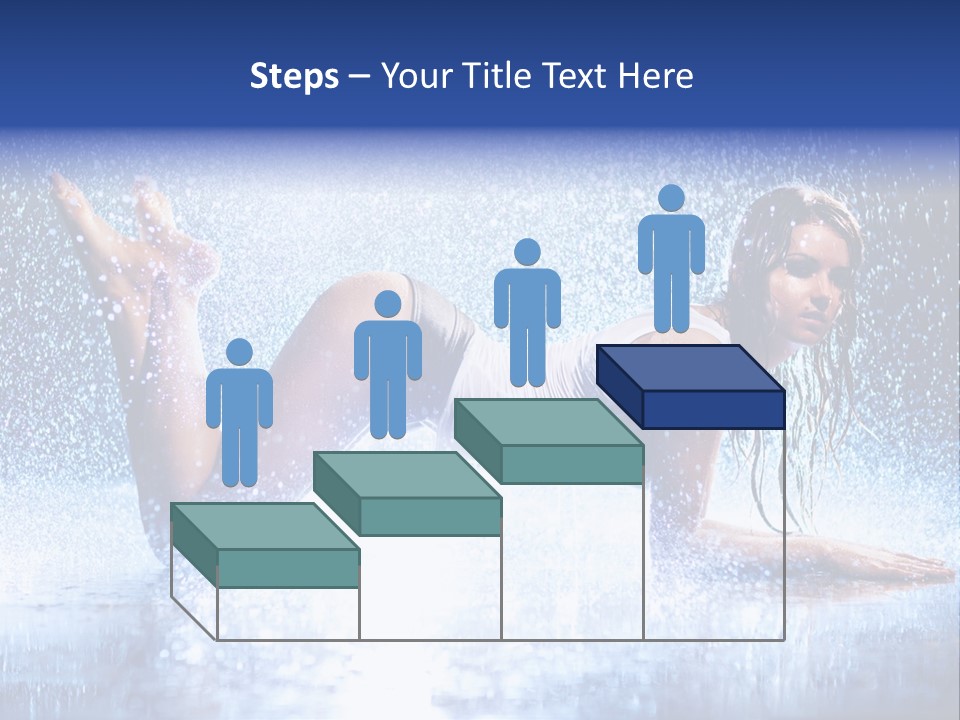 Drops Young Shine PowerPoint Template