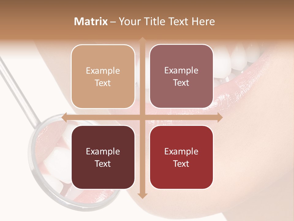 Dentistry Dental Face PowerPoint Template