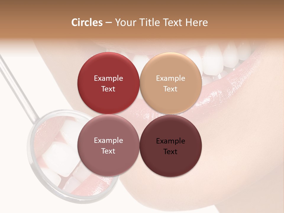 Dentistry Dental Face PowerPoint Template