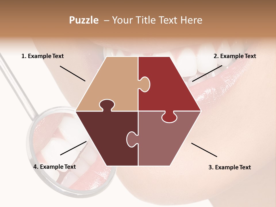 Dentistry Dental Face PowerPoint Template