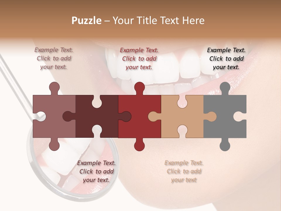 Dentistry Dental Face PowerPoint Template