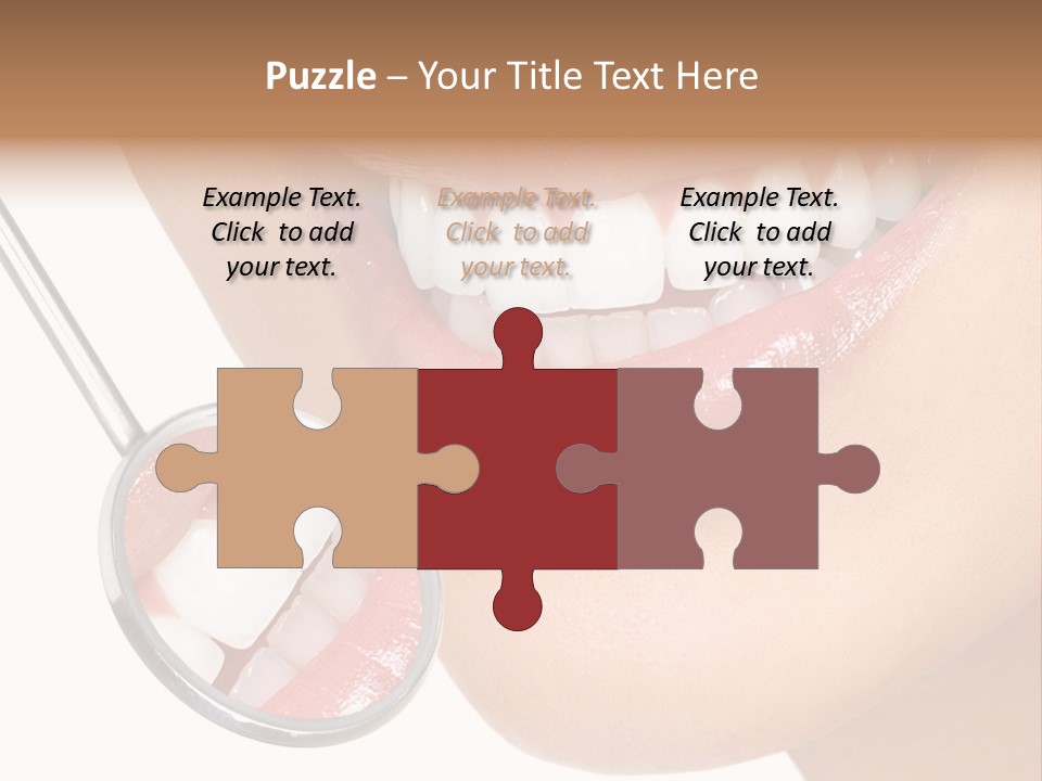 Dentistry Dental Face PowerPoint Template