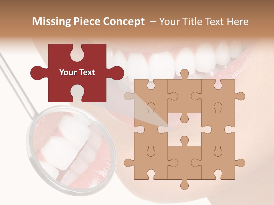 Dentistry Dental Face PowerPoint Template
