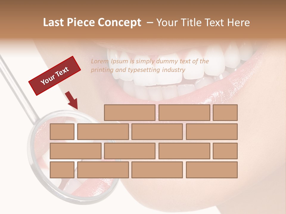 Dentistry Dental Face PowerPoint Template