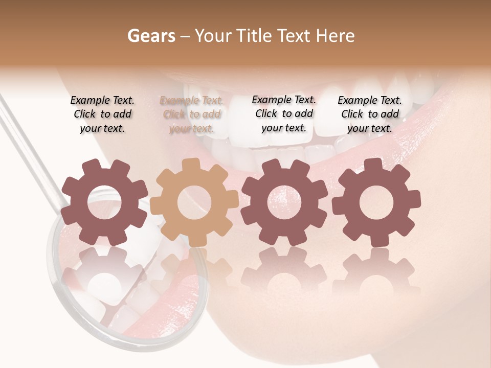 Dentistry Dental Face PowerPoint Template