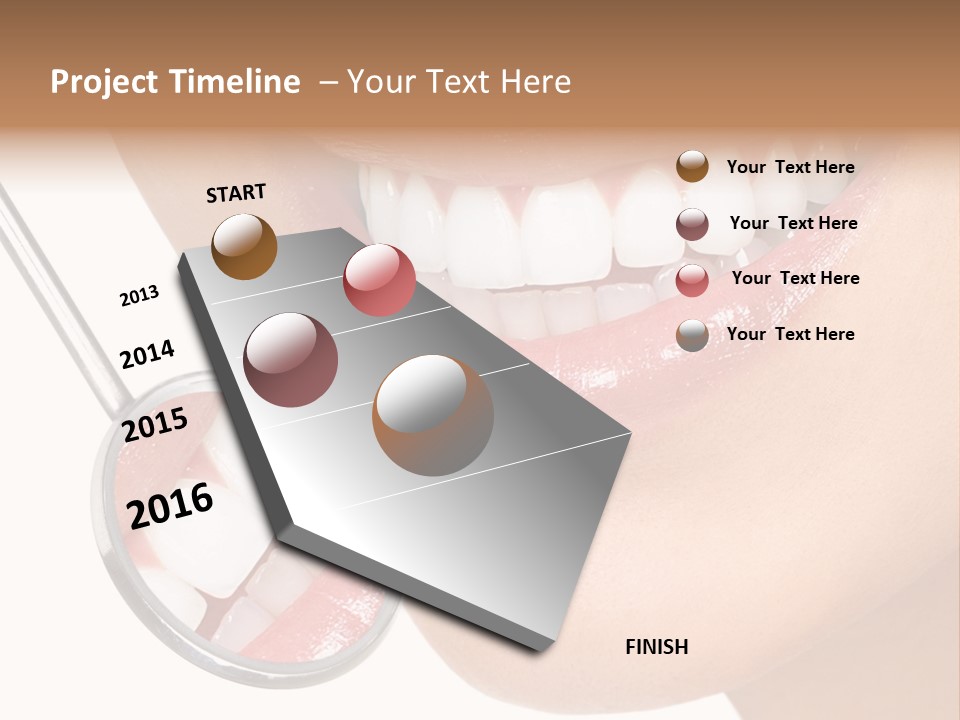 Dentistry Dental Face PowerPoint Template