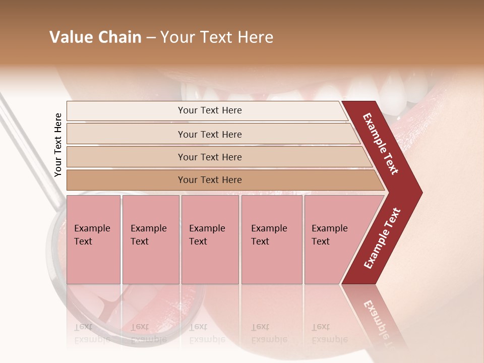 Dentistry Dental Face PowerPoint Template