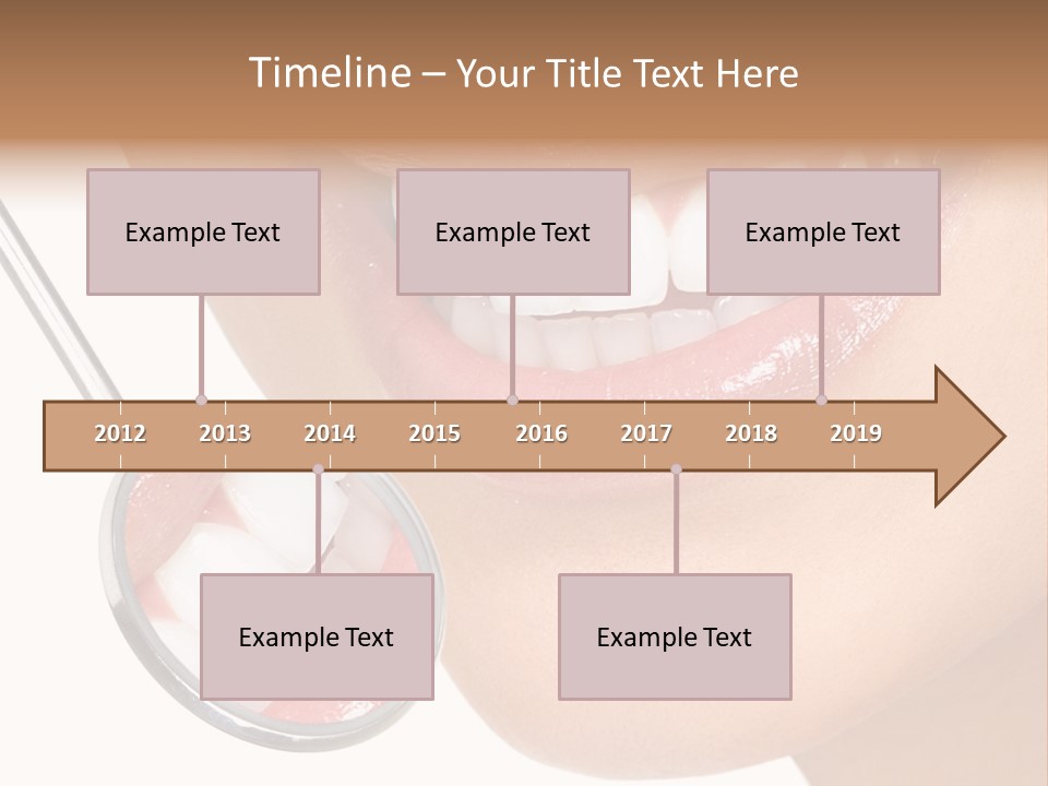 Dentistry Dental Face PowerPoint Template