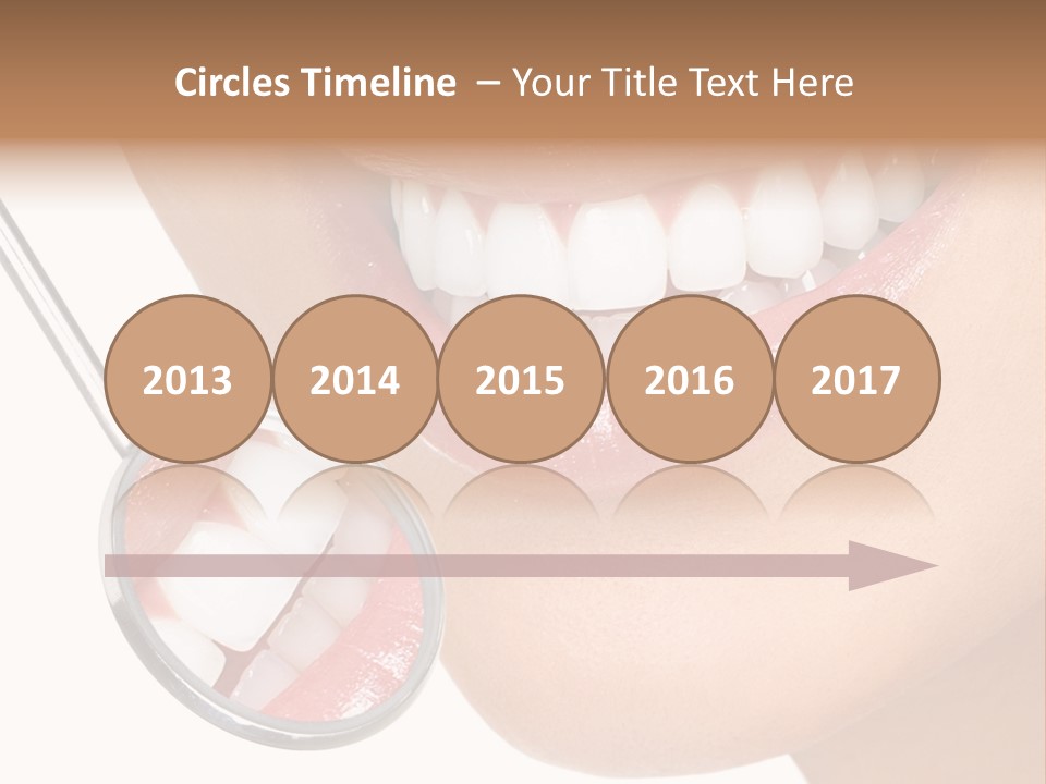 Dentistry Dental Face PowerPoint Template